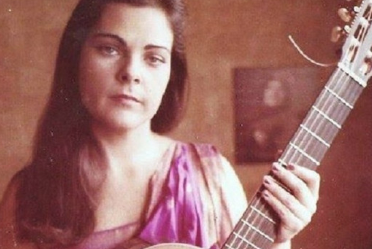 Maria Livia dans son atelier